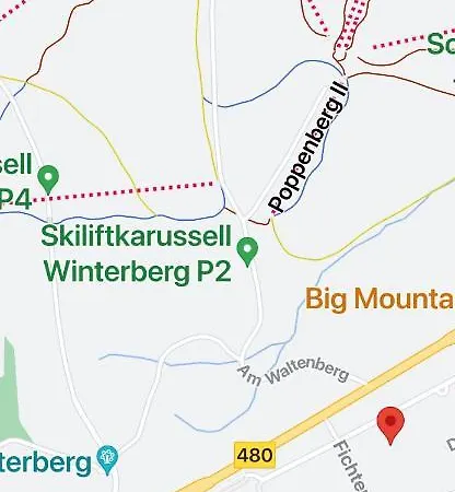 Apartman Winterberg An Der Erlebniskappe Zur Mountainbikestrecke